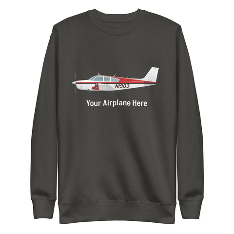 Custom Unisex Premium Sweatshirt - - Add your aircraft