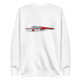 Custom Unisex Premium Sweatshirt - - Add your aircraft