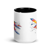 Custom Airplane Accent mug AIR38I517 - Personalized with Your N#