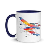 Custom Airplane Accent mug AIR38I517 - Personalized with Your N#