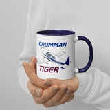 Custom Aviation Accent Ceramic Mug  - Personalized w/ your Airplane