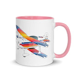 Custom Airplane Accent mug AIR38I517 - Personalized with Your N#