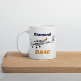 Flyboy Toys Diamond DA40 Airplane Mug