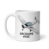 Erco Ercoupe 415C Airplane ceramic mug - Personalized with Your N#