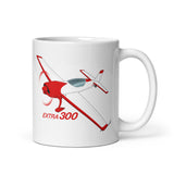 Extra 300 Airplane ceramic mug - Personalized with Your N#