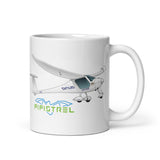 Pipistrel Sinus 912 NW Custom Airplane Ceramic Mug - Personalized