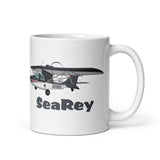 SeaRey Custom Airplane Ceramic Mug - Personalized your N#