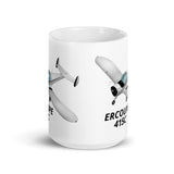 Erco Ercoupe 415C Airplane ceramic mug - Personalized with Your N#