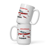 Grumman Tiger Airplane Mug (AIR7ILK97AA1-RB2) - Add Your N#