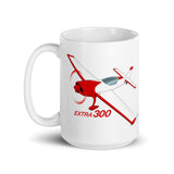 Extra 300 Airplane ceramic mug - Personalized with Your N#