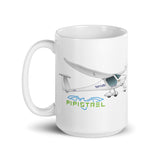 Pipistrel Sinus 912 NW Custom Airplane Ceramic Mug - Personalized