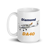 Flyboy Toys Diamond DA40 Airplane Mug