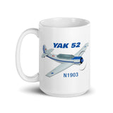 Custom YAK 52 Airplane Mug - Add Your N#