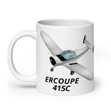 Erco Ercoupe 415C Airplane ceramic mug - Personalized with Your N#