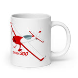 Extra 300 Airplane ceramic mug - Personalized with Your N#