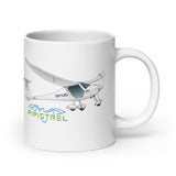 Pipistrel Sinus 912 NW Custom Airplane Ceramic Mug - Personalized