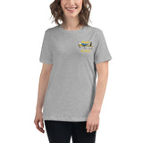 Cusdtom Embroidered Bella + Canvas 6400 Women's Relaxed T-Shirt