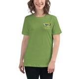 Cusdtom Embroidered Bella + Canvas 6400 Women's Relaxed T-Shirt