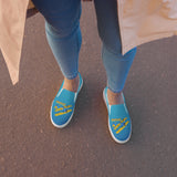 Custom Women Slip-on Canvas Shoes