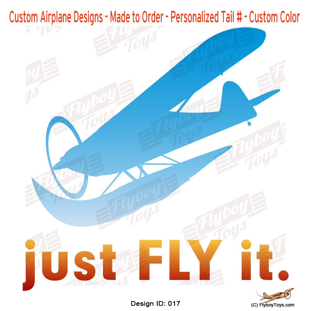 Just Fly It Airplane Aviation Design