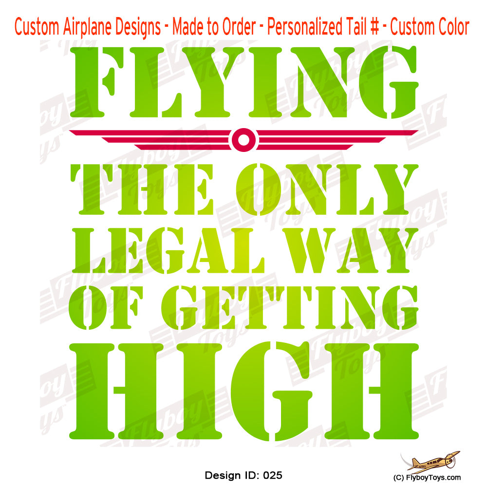 The Only Legal Way Airplane Aviation Design