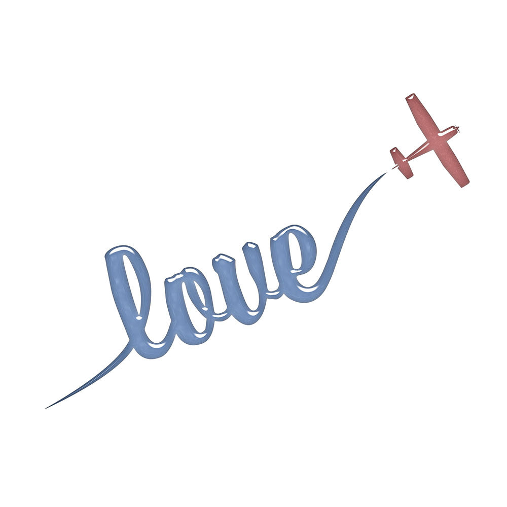 Love Airplane Aviation Design