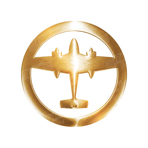 Airplane Badge 2 Aviation Design