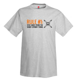 Rule No. 1 Airplane Aviation T-Shirt
