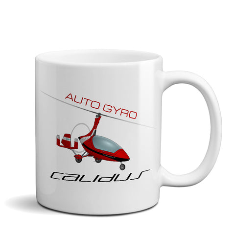 AutoGyro Calidus 912 Airplane Ceramic Mug - Personalized w/ N#