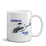 Airbus H160 Airplane Ceramic Mug - Personalized