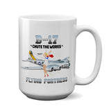 Boeing B-17 Flying Fortress Airplane Ceramic Mug - Personalized
