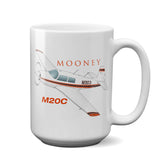 Mooney M20C Airplane Ceramic Mug - Personalized