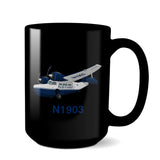 Airplane Custom Mug AIR7IL7FFG21-B1 - Personalized w/ your N#