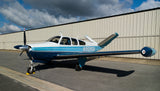 Beechcraft Bonanza V35B Blue model