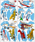 Airplane Die Cut Aircraft Vinyl Stickers Decals (12 Models)