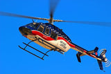 Helicopter Design (Blue/Red) - HELI25C407-RB1