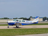Beechcraft Bonanza F33A Blue model