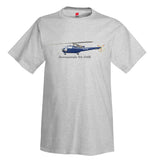Aérospatiale SA-316B Helicopter T-Shirt - Personalized with Your N#