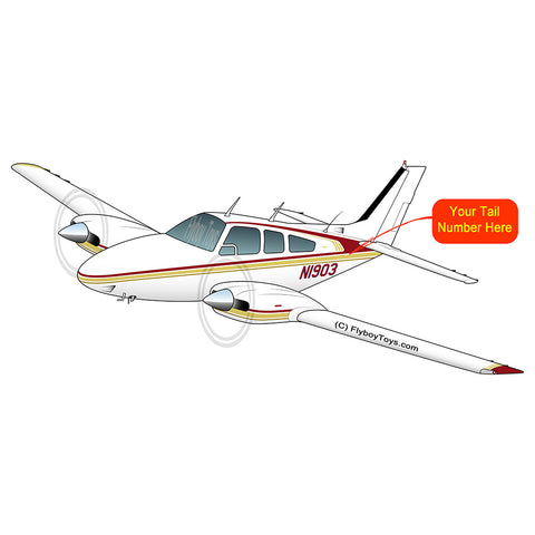 Airplane Design (Yellow/Maroon) - AIR25521I-YM1