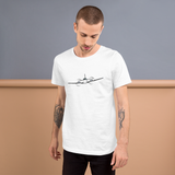 Airplane T-shirt (AIR25521IFRONT) - Personalized with Your N#