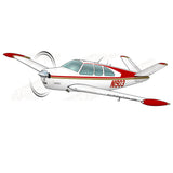 Airplane Design (Red/Brown) - AIR2552FEN35-RB2