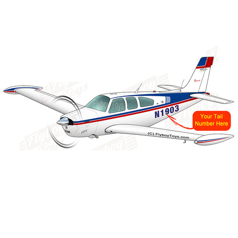 Airplane Design (Blue/Red #2) - AIR2552FEF33A-BR2