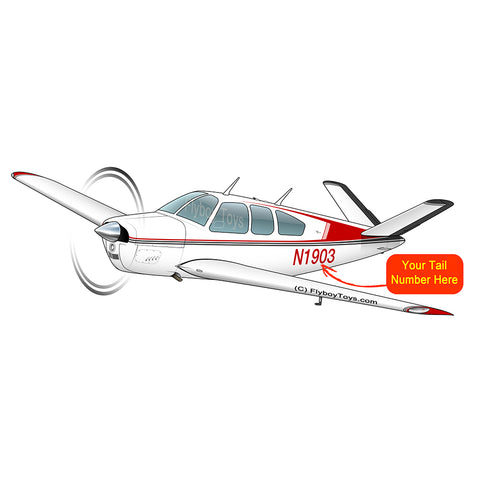 Airplane Design (Red/Grey) - AIR2552FES35-RG1