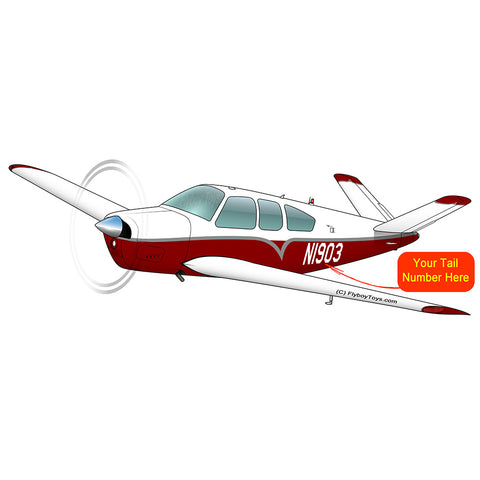 Airplane Design (Red/Silver) - AIR2552FES35-RS1