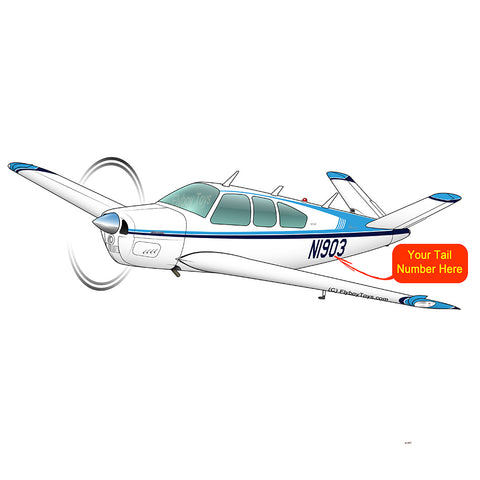 Airplane Design (Blue #2) - AIR2552FEV35-B2
