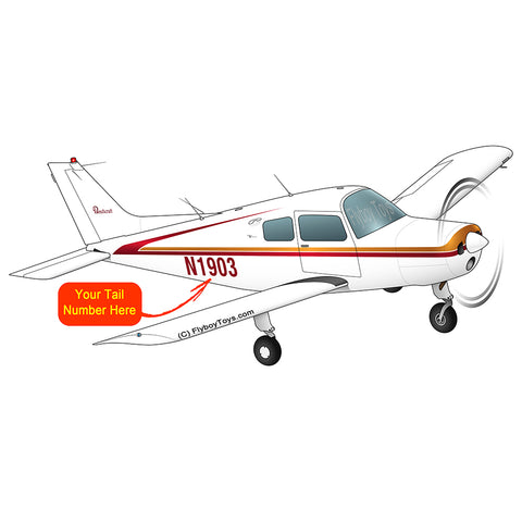 Airplane Design (Red/Orange) - AIR255DLJ-RO1