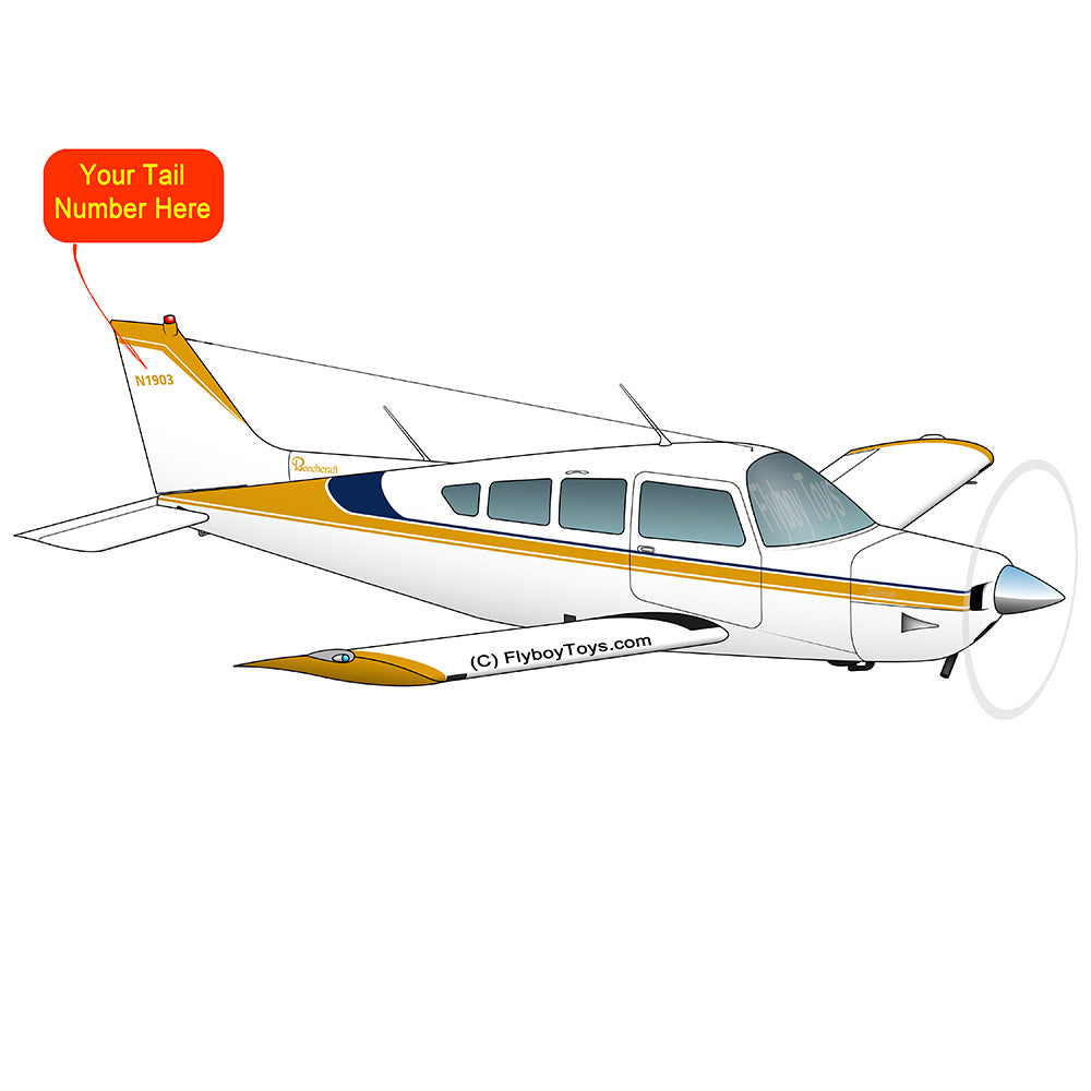Airplane Design (Yellow/Blue) - AIR255J95-YB1