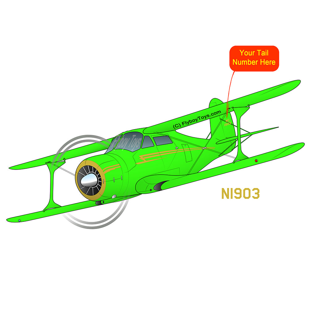 Beechcraft Staggerwing Light Green