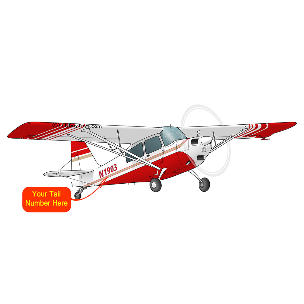 Airplane Design (Red/Tan) - AIR25C39K7KC-RT1