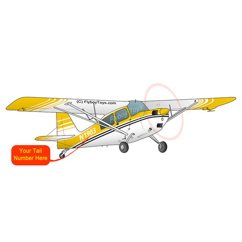 Airplane Design (Yellow/Black) - AIR25C39K7KC-YB1